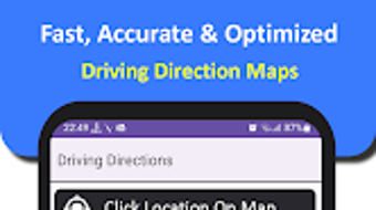 GPS navigation maps  route