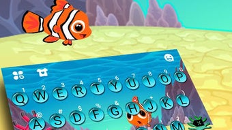 Animated Crown Fish Keyboard Theme