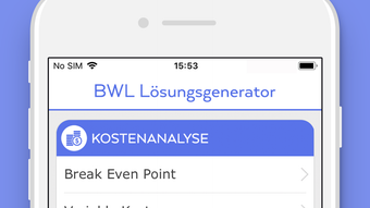 BWL Lösungsgenerator