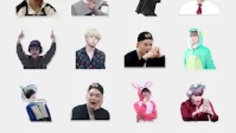 BTS Funny Stickers 2019 - WAStickerApps