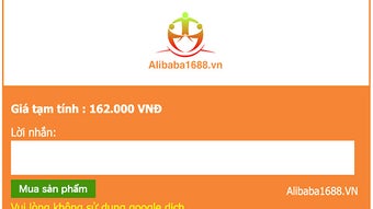 Alibaba1688.VN - Công cụ đặt hàng