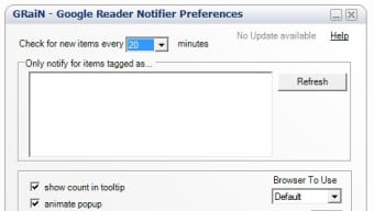 Google Reader Notifier for Windows