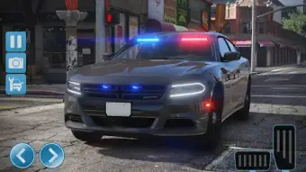 Charger Fast Police Car Driver
