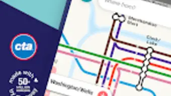 Chicago L Metro Map