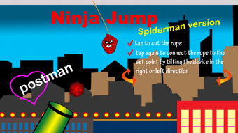 Ninja Jump - Spiderman version