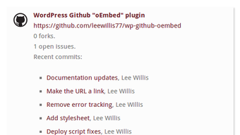 Github Embed