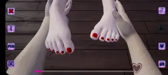 Girlfriend feet