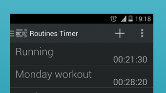 Routine timer -  interval