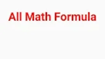 All Math Formula Hindi offline