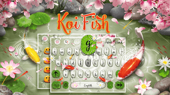 Koi Fish Keyboard Theme