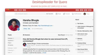 DesktopReader for Quora