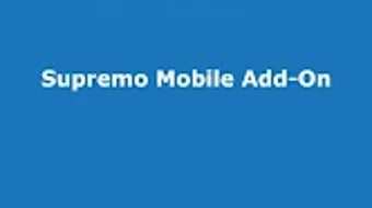 Supremo Mobile Add-On