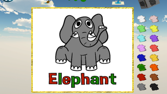 ABC Coloring town Free