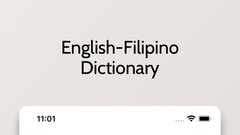 Filipino-English Dictionary