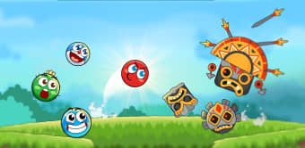 Red Bounce Ball Heroes