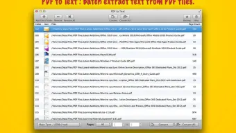 PDF to Text : Batch Extract Text from PDF files
