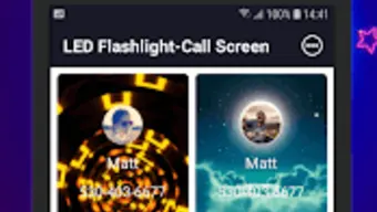 LED Flashlight-Call Screen