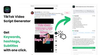 TikTok Script Generator & Video Extractor