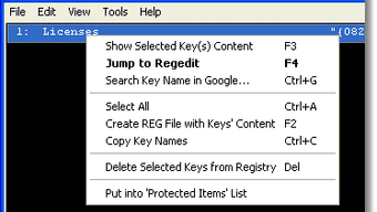 Registry Trash Keys Finder