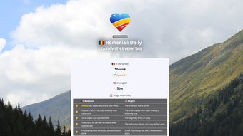 Romanian Daily: Learn with Every Tab