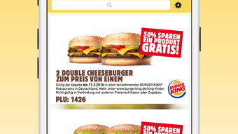 Gutscheine Burger King - Burger King Coupons