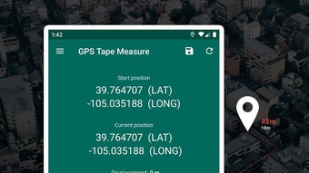 My GPS Tape Measure