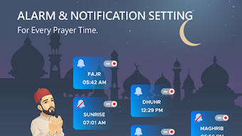 Qiblah Compass: Prayer Timings