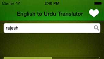 English Urdu Translator Dictionary