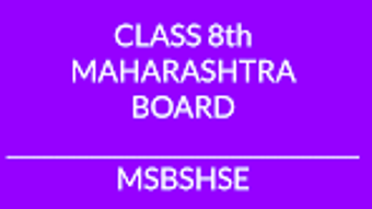 Class 8 Maharashtra Board