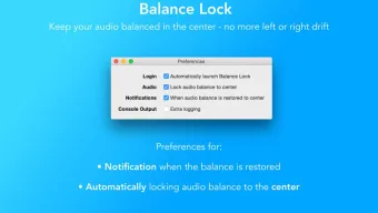 Balance Lock - Fix Audio Drift