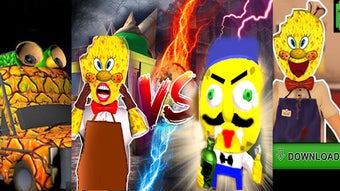 Hello Sponge Ice Scream vs Neighbor-Bob V 2021