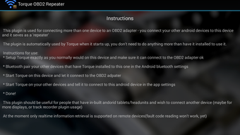 Torque OBD2 Repeater (beta)