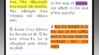 Igbo Bible - Igbo  English