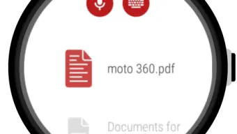 Documents for Wear OS (Android Wear)