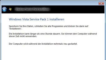 Windows Vista Service Pack 1 (SP 1)