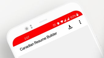 Canadian Resume Builder
