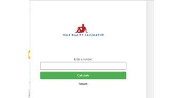 Male Reality Calculator