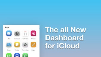 Dashboard for iCloud