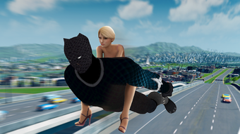 Flying panther hero city rescue missions