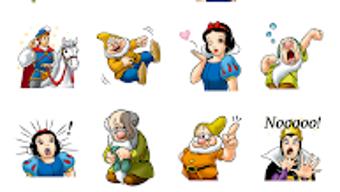 WAStickerApps: Snow White 7 Dw