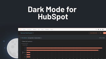 Dark Mode for HubSpot