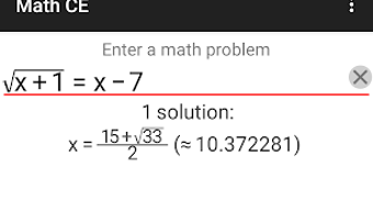 Math CE