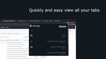 quick tabs para Google Chrome - Extension Descargar