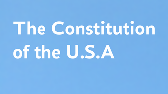 The Constitution of the U.S.A