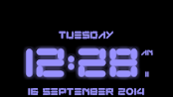 Android için Super Digital Clock Live Wallpaper - İndir