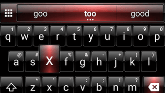 Emoji Keyboard Dusk Black Red