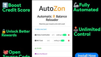 AutoZon Balance Reloader