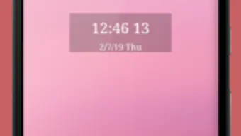 Date and time widget