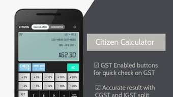 CITIZEN CALCULATOR ☑