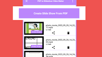 PDF to Video slideshow